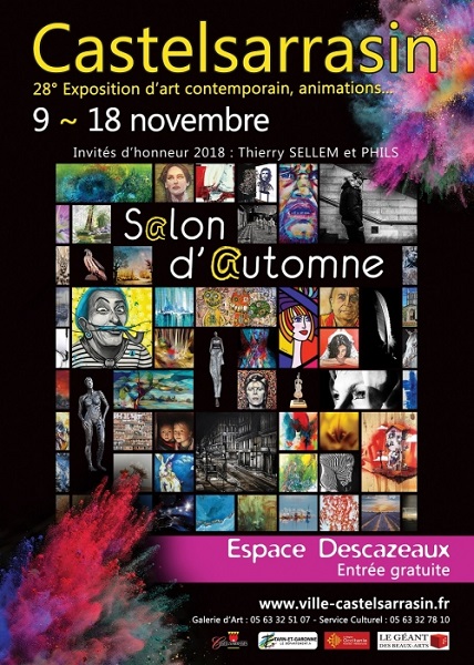 Affiche Salon d'Automne 2018 Castelsarrasin